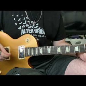 Alter Bridge "Cry of Achilles" Guitar cover (BOTH SOLOS)