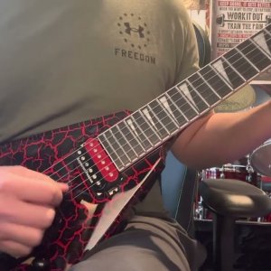 learning the Fade to black intro solo practice