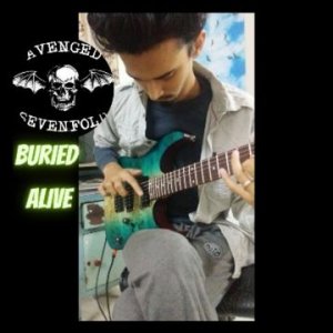 Buried alive intro .Dm for guitar lessons