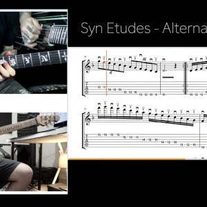 Harmonize with Synyster Gates | Syn Etudes Alternate Picking 1